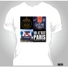 T-shirt Homme Paris SG Champions d'europe