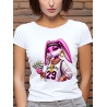T-shirt Femme Gangsta Rabbit