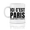 Mug PSG Champions d'Europe