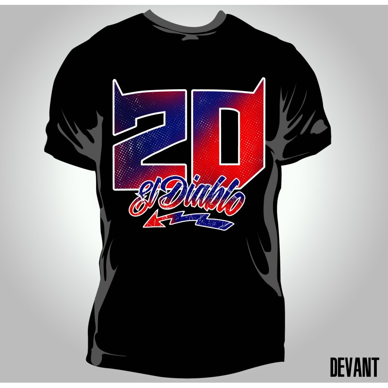 T-shirt Homme Quartararo El Diablo