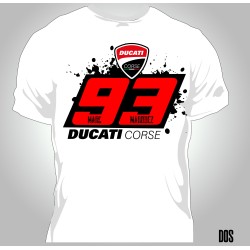 T-shirt Homme Marc Marquez Ducati corsa