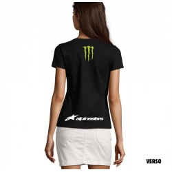 T-shirt Femme Quartararo el diablo