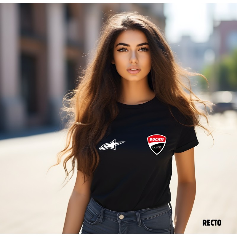T-shirt Femme MM Ducati Corse