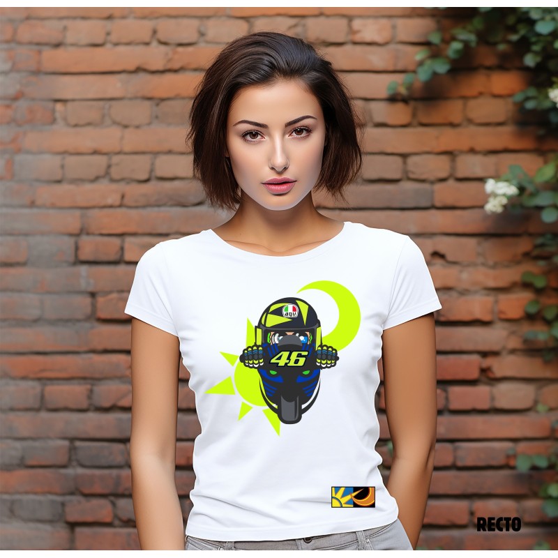 T-shirt Femme Rossi the doctor 46