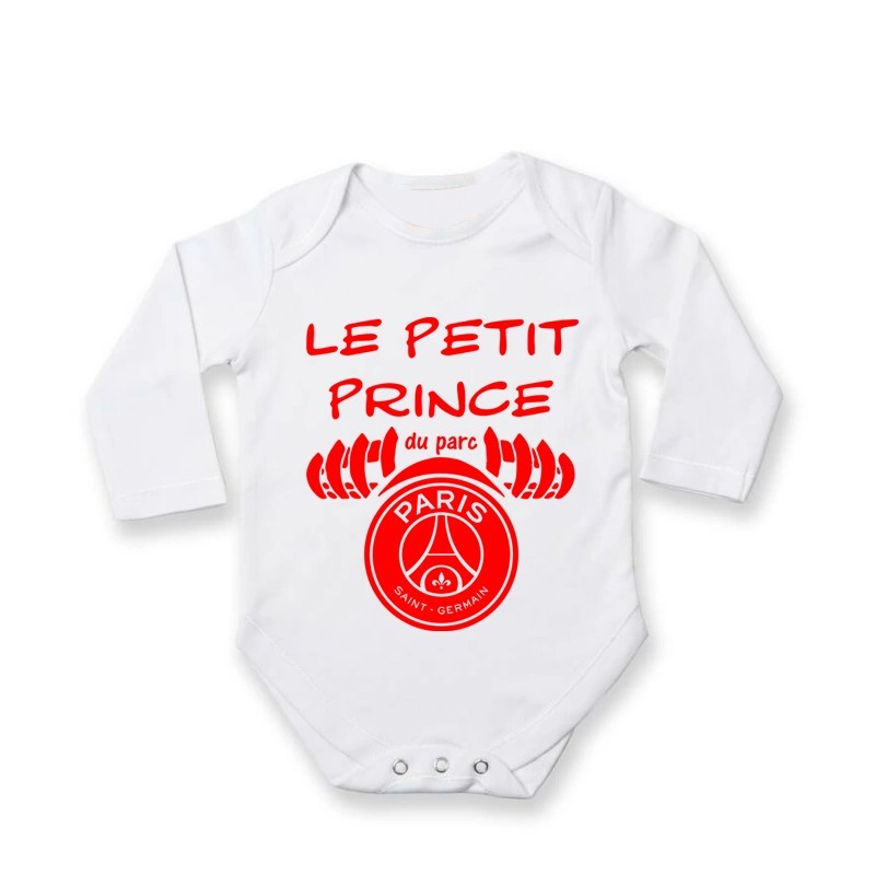 Body Bébé Le petite prince du parc Supporter PSG
