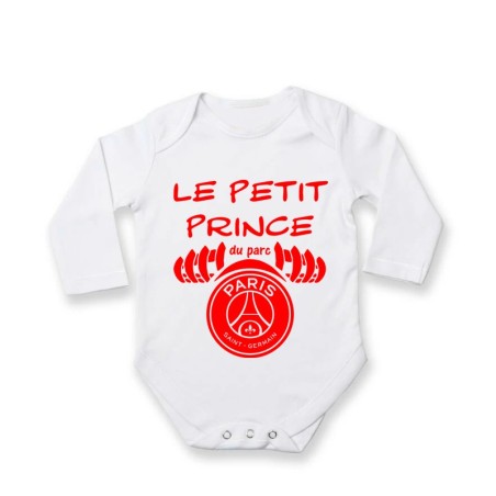 Body Bébé Le petite prince du parc Supporter PSG