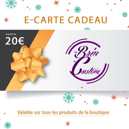 E-Carte cadeau