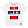 T-shirt Supporter PSG de père en fils