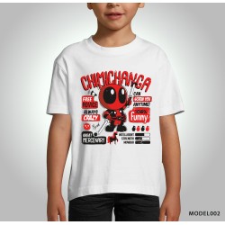 T-shirt Enfant Deadpool 12 modèles au choix