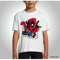 T-shirt Enfant Deadpool 12 modèles au choix