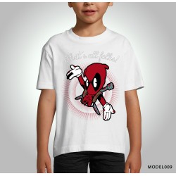 T-shirt Enfant Deadpool 12 modèles au choix