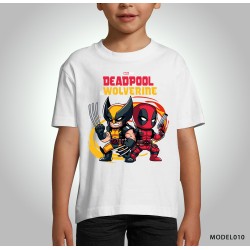 T-shirt Enfant Deadpool 12 modèles au choix